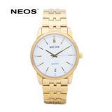  Đồng Hồ Nam Chính Hãng Neos N-30916M Sapphire Dây Thép Vàng 