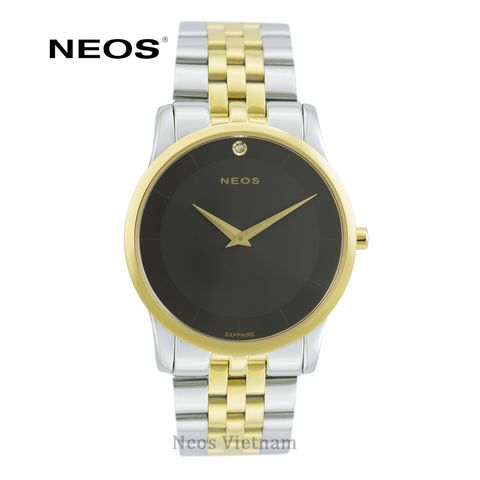 đồng hồ nam dây thép neos n-30923m sapphire chính hãng