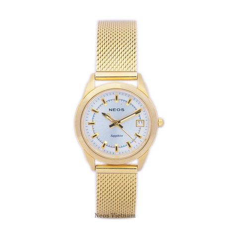  Đồng Hồ Nữ Đẹp Dây Lưới Neos N-40664L Sapphire Bảo Hành Chính Hãng 