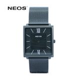  Đồng Hồ Nam Đẹp Neos N-40674M Sapphire Dây Lưới 