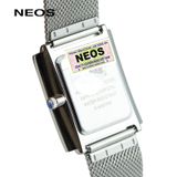  Đồng Hồ Nam Đẹp Neos N-40674M Sapphire Dây Lưới 