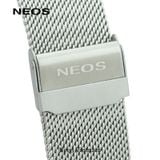  Đồng Hồ Nam Đẹp Neos N-40674M Sapphire Dây Lưới 