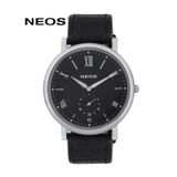  Đồng Hồ Thời Trang Dây Da Neos N-40675G Nam Sapphire 