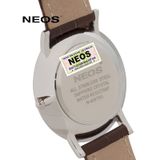  Đồng Hồ Thời Trang Dây Da Neos N-40675G Nam Sapphire 