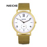 Đồng Hồ Đôi Dây Lưới Neos N-40675G Sapphire Chính Hãng 