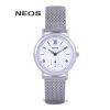 Đồng Hồ Nữ Thời Trang Dây Lưới  Neos N-40675L Sapphire Chính Hãng