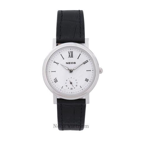  Đồng Hồ Dây Da Nữ Neos N-40675N Sapphire Chính Hãng 