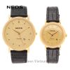 Đồng Hồ Dây Da Đôi Neos N-40676 Sapphire Chính Hãng