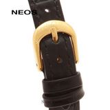  Đồng Hồ Dây Da Đôi Neos N-40676 Sapphire Chính Hãng 