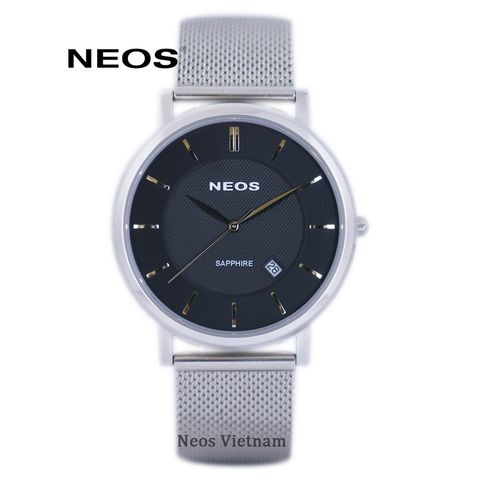 đồng hồ nam đẹp dây lưới neos n-40676g