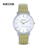  Đồng Hồ Nam Đẹp Dây Thép Neos N-40676G Sapphire Chính Hãng 