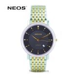  Đồng Hồ Nam Đẹp Dây Thép Neos N-40676G Sapphire Chính Hãng 