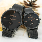  Đồng Hồ Đôi Tình Nhân Neos N-40679 Sapphire Dây Lưới Chính Hãng 