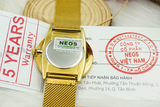  Đồng Hồ Nam Dây Lưới Neos N-40679M Sapphire Bảo Hành Chính Hãng 