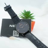  Đồng hồ Neos N-40679 Cặp Tình Nhân Dây Da Sapphire Chính Hãng 