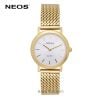 Đồng Hồ Nữ Đẹp Neos N-40685L Sapphire Dây Lưới