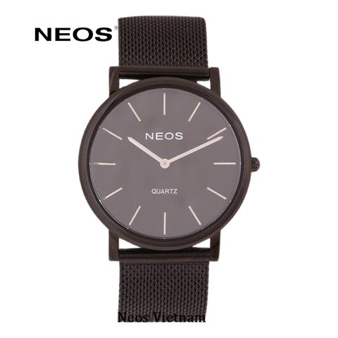 đồng hồ nam dây lưới neos n-40685m
