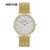 Đồng Hồ Nam Neos N-40687M Dây Thép Lưới Vàng