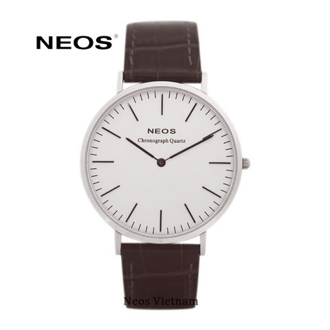 đồng hồ dây da nam neos n-40687m