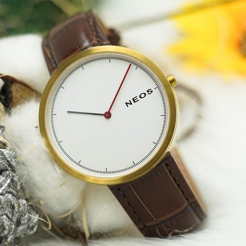 đồng hồ đeo tay nam dây da neos n-40668m sapphire chính hãng