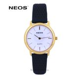  Đồng Hồ Nữ Dây Da Neos N-40689L Sapphire Chính Hãng 