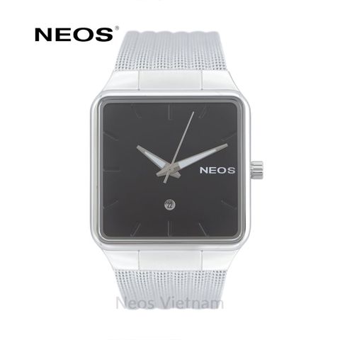 đồng hồ mặt vuông nam neos n-40704m