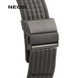  Đồng Hồ Nam Đẹp Neos N-40713M Sapphire Dây Lưới 
