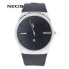 Đồng Hồ Nam Dây Nhựa Neos N-40713M Full Đen Chính Hãng