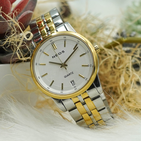 đồng hồ nam dây thép neos n-40716m sapphire