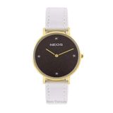  Đồng Hồ Đeo Tay Nữ Dây Da Neos N-40726L Sapphire Chính Hãng 
