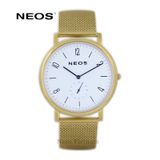  Đồng Hồ Thời Trang Nam Dây Lưới Neos N-40728M Sapphire 