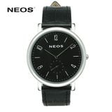  Đồng Hồ Nam Đẹp Dây Da Neos N-40728M Sapphire Chính Hãng 