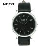 Đồng Hồ Nam Đẹp Dây Da Neos N-40728M Sapphire Chính Hãng
