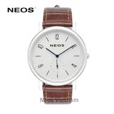  Đồng Hồ Nam Đẹp Dây Da Neos N-40728M Sapphire Chính Hãng 
