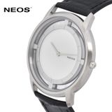  Đồng Hồ Nam Dây Da Neos N-40736M Sapphire Chính Hãng 