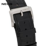  Đồng Hồ Nam Dây Da Neos N-40736M Sapphire Chính Hãng 