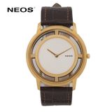  Đồng Hồ Nam Dây Da Neos N-40736M Sapphire Chính Hãng 