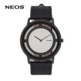  Đồng Hồ Nam Dây Da Neos N-40736M Sapphire Chính Hãng 