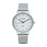  Đồng Hồ Nữ Dây Lưới Neos N-40748L Sapphire Bảo Hành Chính Hãng 1 Đổi 1 