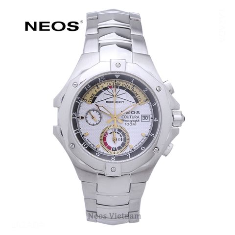 đồng hồ nam chronograph 6 kim neos n-50516m sapphire