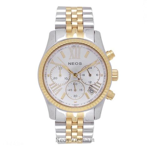 đồng hồ chronograph 6 kim nam neos n-50547m sapphire bảo hành chính hãng-1