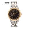 Đồng Hồ Cơ Nam Neos N-90110M Dây Thép Bạc Phối Vàng