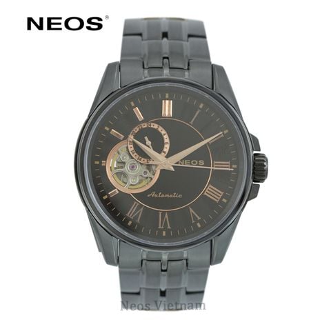 đồng hồ lộ cơ nam neos n-90111m