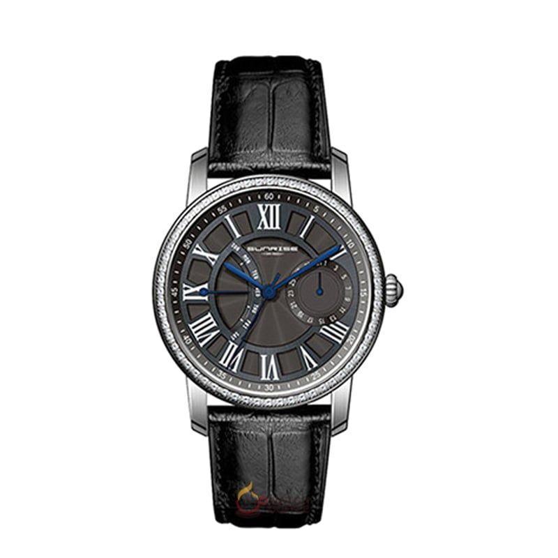  Đồng Hồ Nữ Dây Da Sunrise SL1932.4101 Sapphire Bảo Hành Chính Hãng 