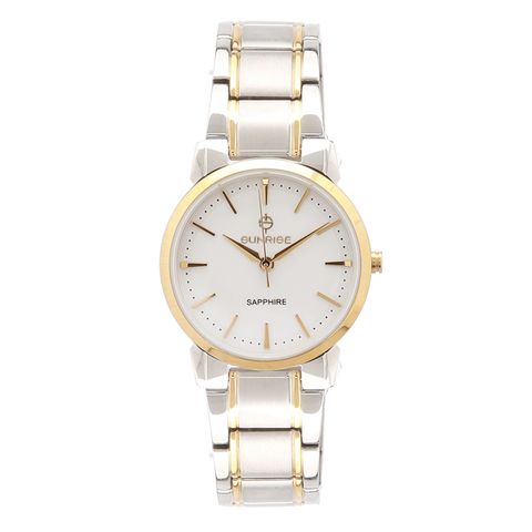  Đồng Hồ Nữ Dây Thép Sunrise DM749SWA Sapphire Chính Hãng 