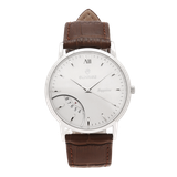  Đồng Hồ Nam Dây Da Sunrise 783SWP Sapphire Chính Hãng 