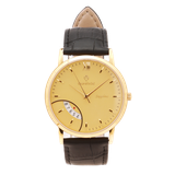  Đồng Hồ Nam Dây Da Sunrise 783SWP Sapphire Chính Hãng 