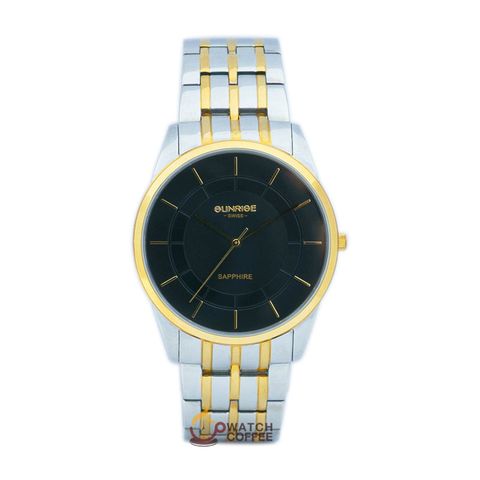  Đồng Hồ Nam Dây Thép Sunrise 1132SA Chính Hãng Nhật Bản 