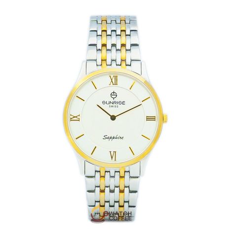  Đồng Hồ Nam Dây Thép Sunrise 736SWA Sapphire Bảo Hành Chính Hãng 