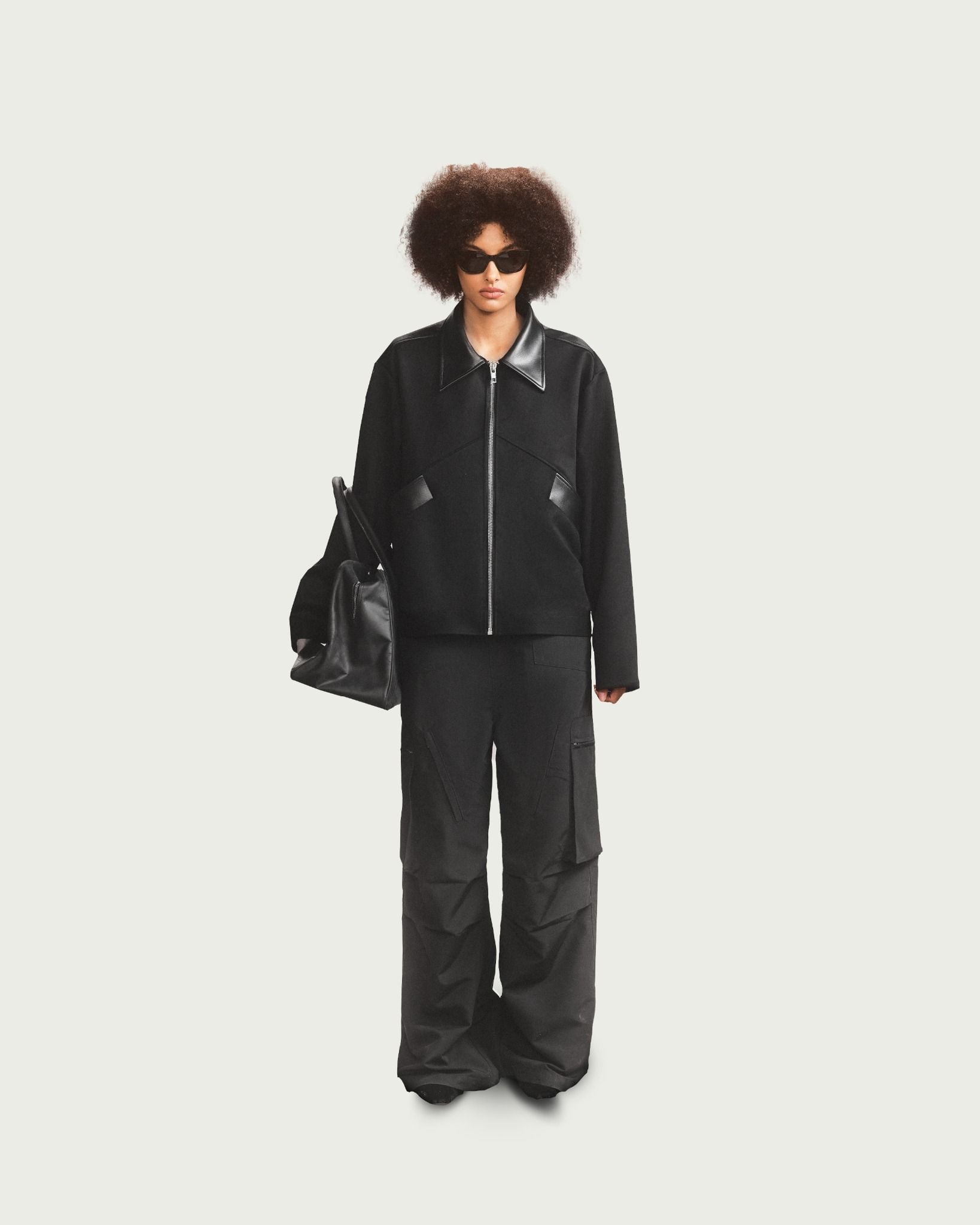  ALMV | OVERLAP ZIP JACKET 